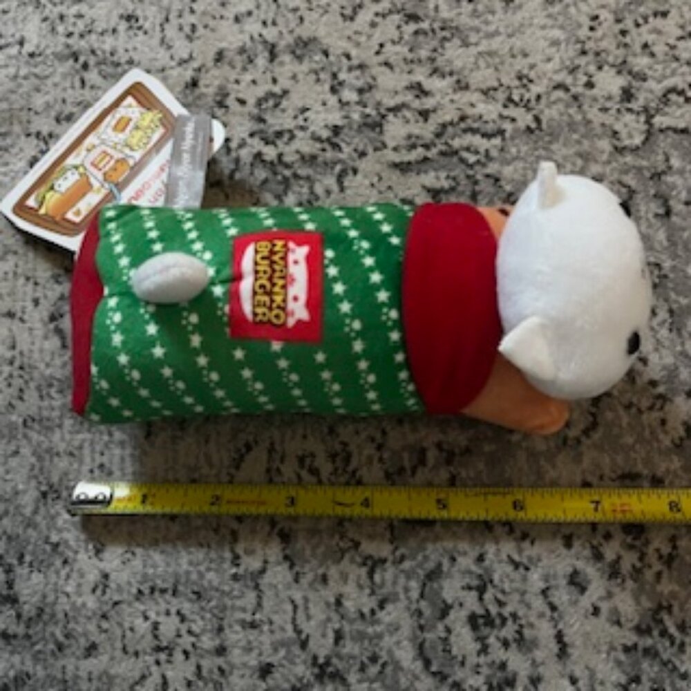 🧡3/15 NWT Nyan Nyan Nyanko Nyankoburger Plush - Picture 2 of 10